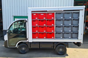 Last mile delivery met elektrische voertuigen | Nextro & Goupil