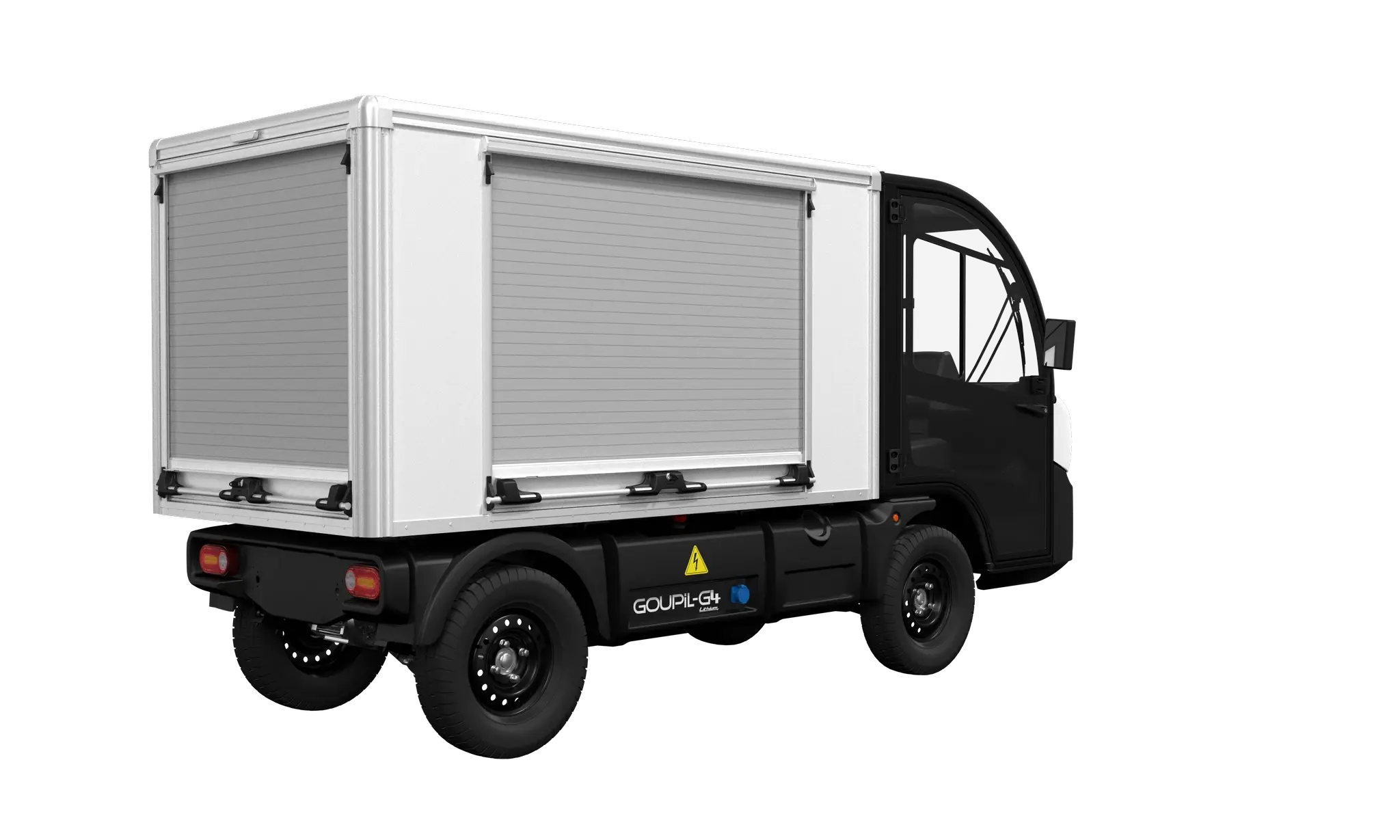 Goupil G4 met gesloten laadbak, productfoto
