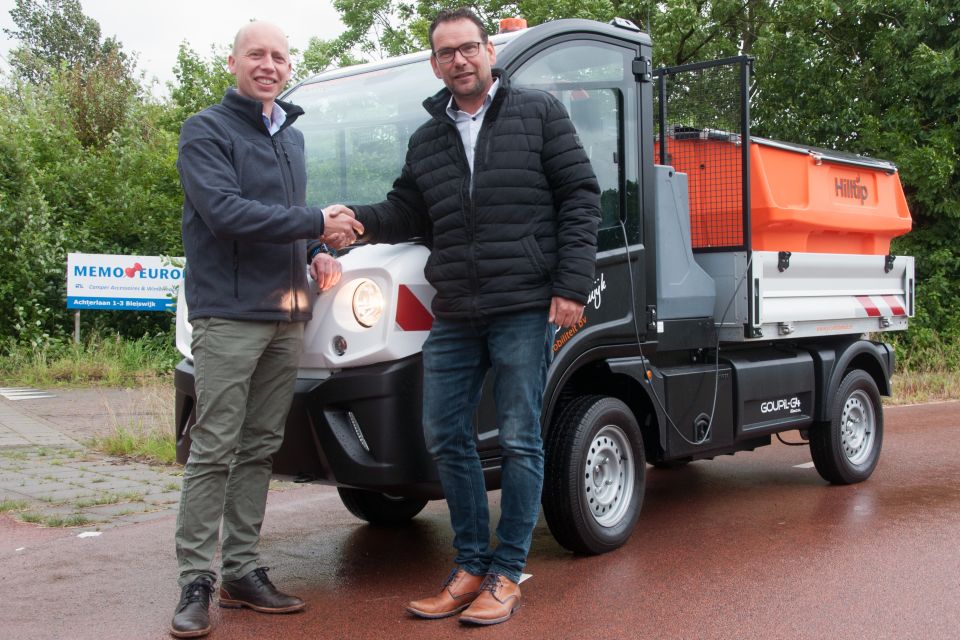 HillTip en Goupil presenteren eerste 100% elektrische zoutstrooier